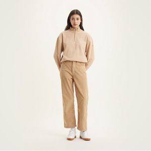 NWOT Levi’s CORDUROY RIBCAGE STRAIGHT ANKLE WOMEN'S PANTS